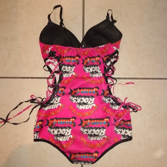 "Jam Rocks" Diva Pop Rock Star Stage Bodysuit - Picture 9 of 9